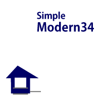 シンプルモダンの家34